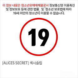 [ALICES SECRET] 섹시슬립 & 팬티 세트 NA08030016 (A15)